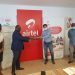 Sylvère BOUSSAMBA, président d’Ogooué Labs et Kamal OKBA, DG Airtel Gabon