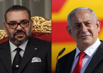 Le Roi du Maroc, Mohammed VI, et Benjamin Netanyahou, Premier Ministre israélien @GETTY IMAGES