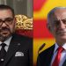 Le Roi du Maroc, Mohammed VI, et Benjamin Netanyahou, Premier Ministre israélien @GETTY IMAGES