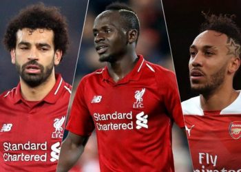 le trio du top trois des joueurs africains d'Angleterre @wiwsport