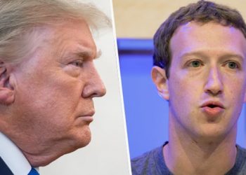 Donald Trump et Mark Zuckerberg @RTL