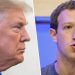 Donald Trump et Mark Zuckerberg @RTL