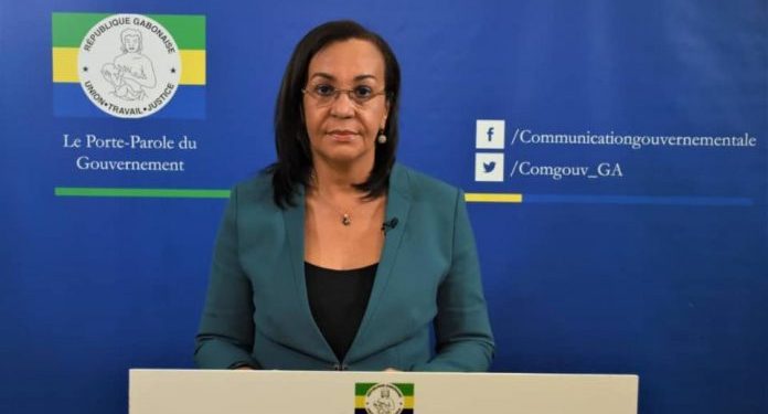 Madeleine Berre, ministre de la Fonction publique et le porte-parole du gouvernement