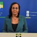 Madeleine Berre, ministre de la Fonction publique et le porte-parole du gouvernement