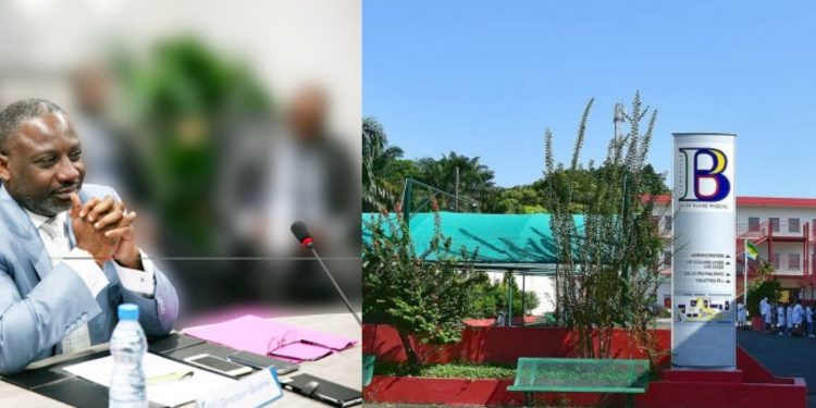 Alex Bongo et le lycée francais, Blaise Pascal @ DR