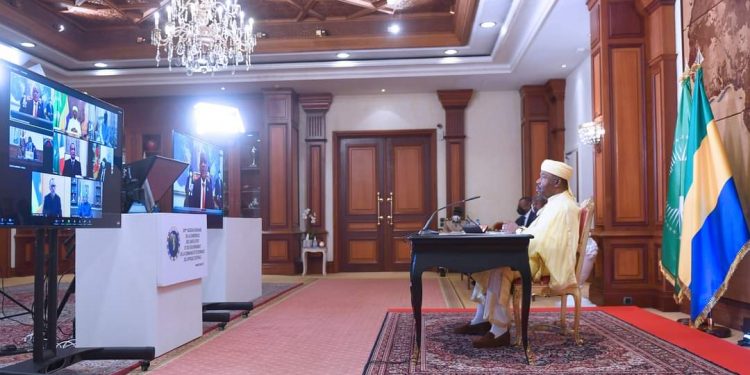 CEEAC: lutte contre la Covid19 et le terrorisme au centre de l&rsquo;intervention d&rsquo;Ali Bongo