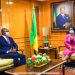 Gabon : le nouveau délégué général du groupe Eramet, Loïse Tamalgo chez Ossouka Raponda