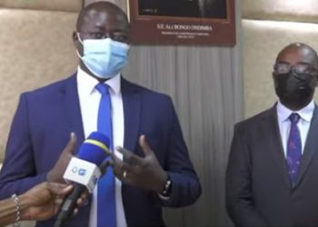 Travaux du chemin de fer: le ministre des Transports reçoit le délégué général d&rsquo;Eramet Loïse Tamalgo