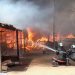 Cinq maisons brulées par incendie au quartier Château à Port-Gentil