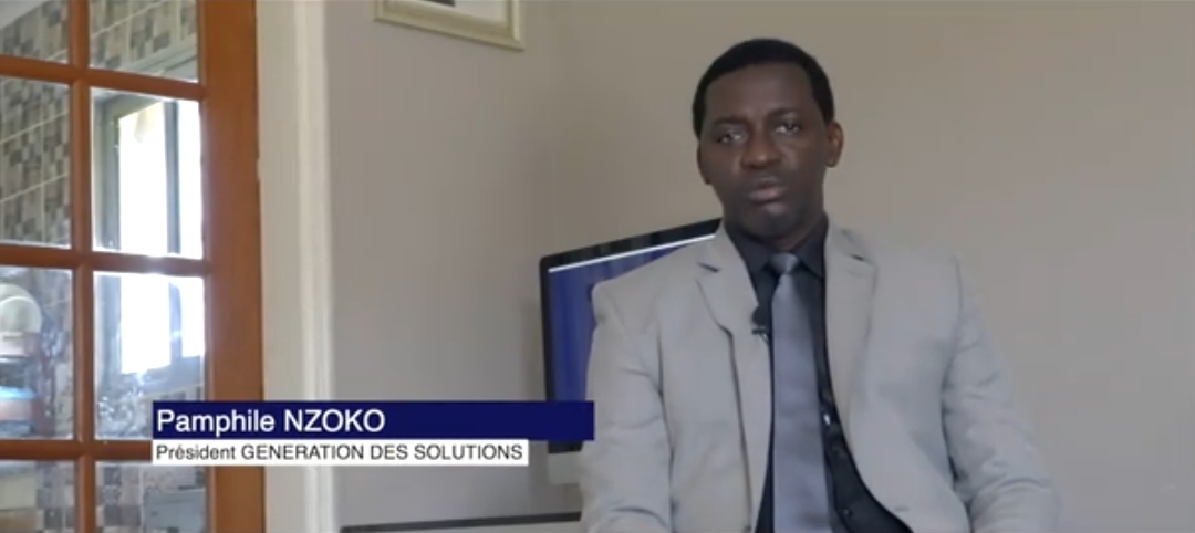 Le président de Génération des solutions Pamphile Nzoko fête le premier anniversaire de l'association