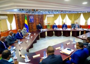 Rose Christiane Ossouka Raponda a convoqué une réunion contre la 3e vague
