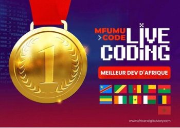 Le visuel de l'événement pour les membres du top 3 des meilleurs codeurs africains