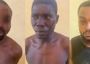 Les trois hommes piégés et arrêtés en pleine vente de cadavre au Ghana