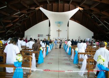 Messe de célébration du premier anniversaire du décès du fondateur de leur structure sanitaire @D.R
