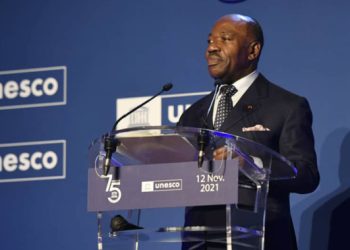 Ali Bongo Ondimba a participé au 75ème anniversaire de l »Unesco à Paris