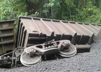 Déraillement du train marchandises de la Setrag, suspension et reprise du train ce samedi 13 novembre 2021