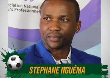 Stéphane Nguema, ancien international gabonais enfermé pour avoir réclamé la reprise du championnat national