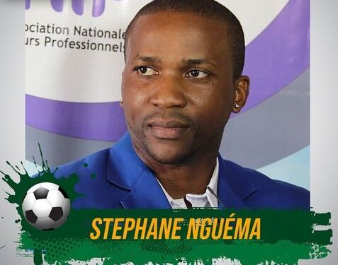 Stéphane Nguema, ancien international gabonais enfermé pour avoir réclamé la reprise du championnat national