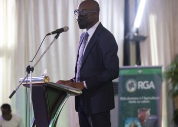 Le monsieur de l'Agriculture lors de la restitution des résultats du RGA annonçant les 105 932 agriculteurs professionnels au Gabon