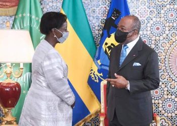 Gabon Égalité et maintien de la paix au menu des échanges entre Ali Bongo et la SG de l'OIF Mushikiwabo