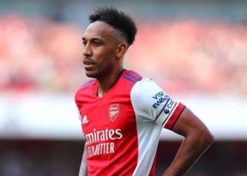 Pierre-Emerick Aubameyang a perd le brassard de Capitaine d’Arsenal