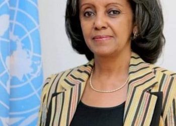 Le président Ali Bongo Ondimba reçoit la présidente de la République d’Ethiopie, Sahle-Work Zewde, 17 décembre 2021 au Palais Rénovation