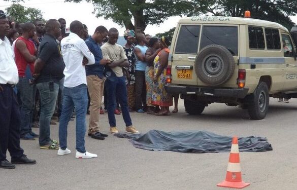 Erlina Gracina Bieka Boundzanga mortellement percutée par un mauvais chauffeur à Rembo, image illustrative