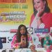 L'artiste gospel Ismaëlle Abara Bara au milieu répondant aux questions de la presse sur son deuxième album