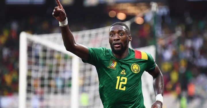 Karl Toko Ekambi a permis aux Lions indomptables d'être qualifiés pour les demi-finales grâce à un doublé face à la Gambie
