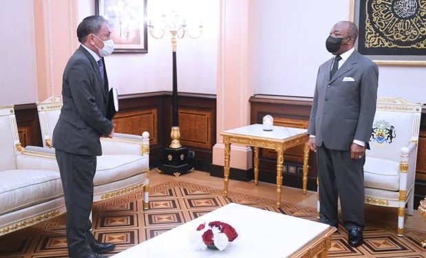 Le Président de la République Ali Bongo Ondimba a devisé ce 08 février avec l'ambassadeur du Japon au Gabon S.E.M Shuji Nogushi