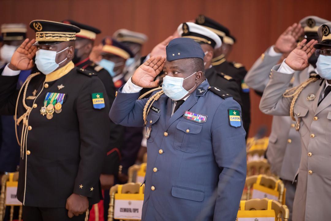 Les personnels des Forces de Défense ont été reçus par le président Ali Bongo Ondimba 