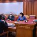 Différend frontalier Gabon-Guinée équatoriale, la présidente de la Cour constitutionnelle Marie-Madeleine Mborantsuo et son équipe chez Ali Bongo pour des directives