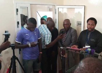 Le Révérend Prophète Max Alexandre Ngoua Coordonnateur de l'OCP qui a décidé d'honorer la presse lors du Dîner des ondes de la Paix