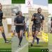 Le quatuor arbitral féminin béninois du match Gabon-Togo comptant pour les éliminatoires CAN Maroc 2022