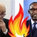 Jean Yves Le Drian, le ministre français des Affaires étrangères et son homologue malien , M. Abdoulaye Diop, le malien a annoncé à l'ambassadeur français de quitter le pays