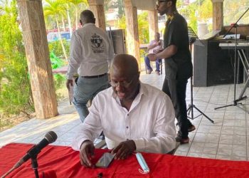 Valéry Ondo Ebè, candidat à l'élection de la Fégafoot