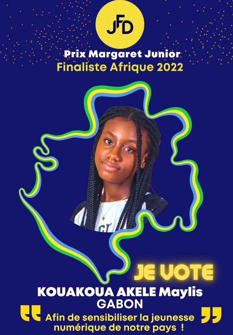 Maylis Kouakoua, fondatrice d'un jeu sur scratch 