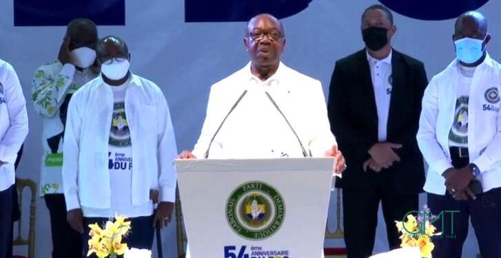 Ali Bongo Ondimba candidat à l'élection présidentielle de 2023