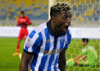 Axel Meye meilleur buteur de la Botola Pro , championnat marocain