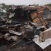 Des maisons calcinées par un violent incendie à Mouila