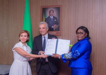 Signature du prêt de soutien budgétaire de la France au Gabon