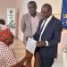 Le DG de la Setrag lors du lancement des consultations ophtalmologiques pour une bonne santé des yeux à Ntoum