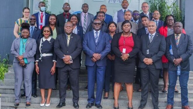 La délégation de Suriname s'est rendu à ZES de Nkok pour une visite