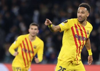 Aubameyang porte la victoire du Barça contre le Real Madrid et encense Dembélé