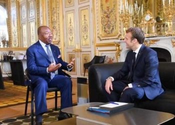 Ali Bongo felicite son ami Emmanuel Macron pour sa brillante réélection