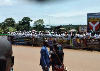 Ali Bongo Ondimba à Makokou pour des manœuvres médico militaires