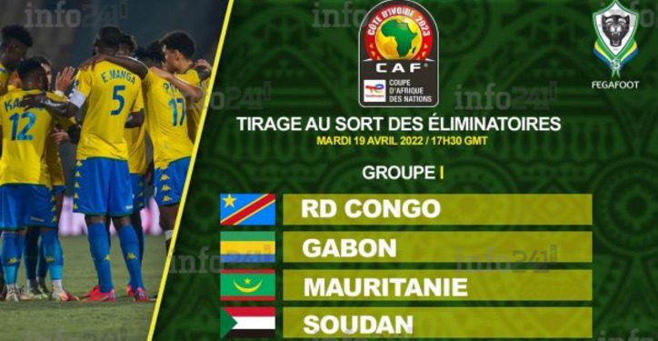 CAN 2023, le Gabon connaît ses adversaires pour les éliminatoires
