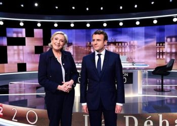 Présidentielle française, Emmanuel Macron et Marine Le Pen au second tour