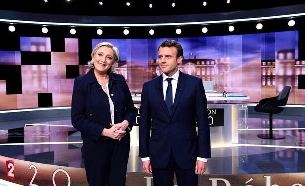 Présidentielle française, Emmanuel Macron et Marine Le Pen au second tour