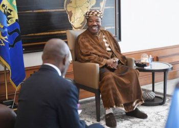 Le président de la HAC ici reçu par le président Ali Bongo qui lui a rappelé la priorité que représente la liberté de la presse pour lui